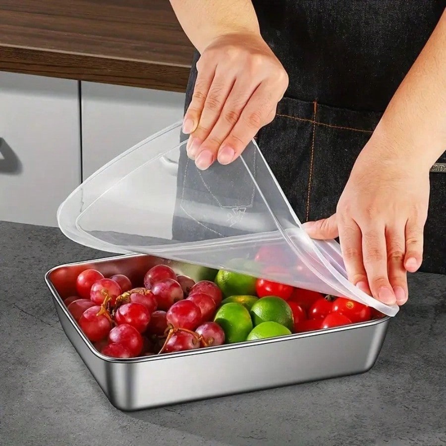 5‑Pack Premium Leak‑Proof Stai - Kitchen Gadgets Organizer recension och pris