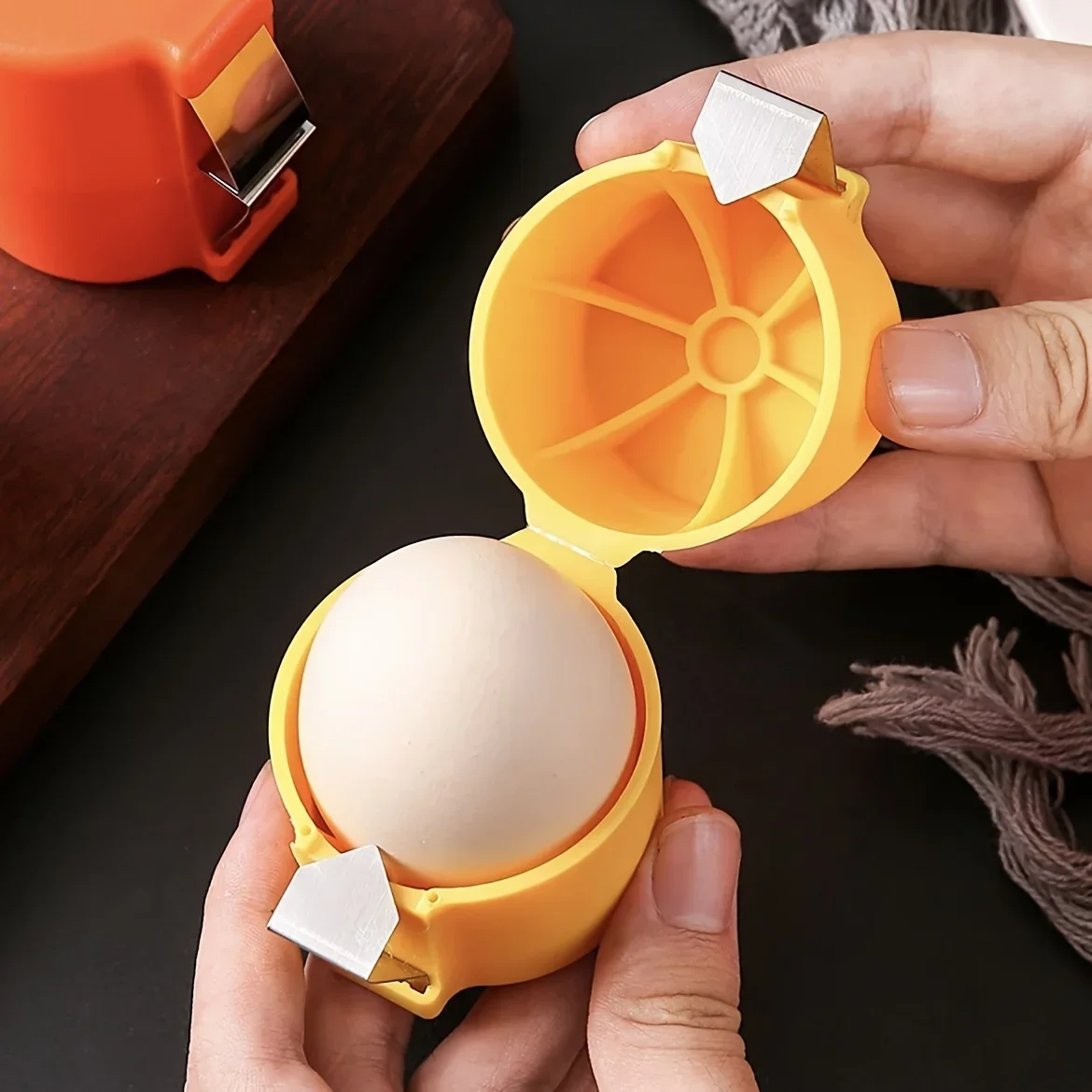 1/3pcs-Stainless Steel Eggshel - Egg Separator Tool recension och pris