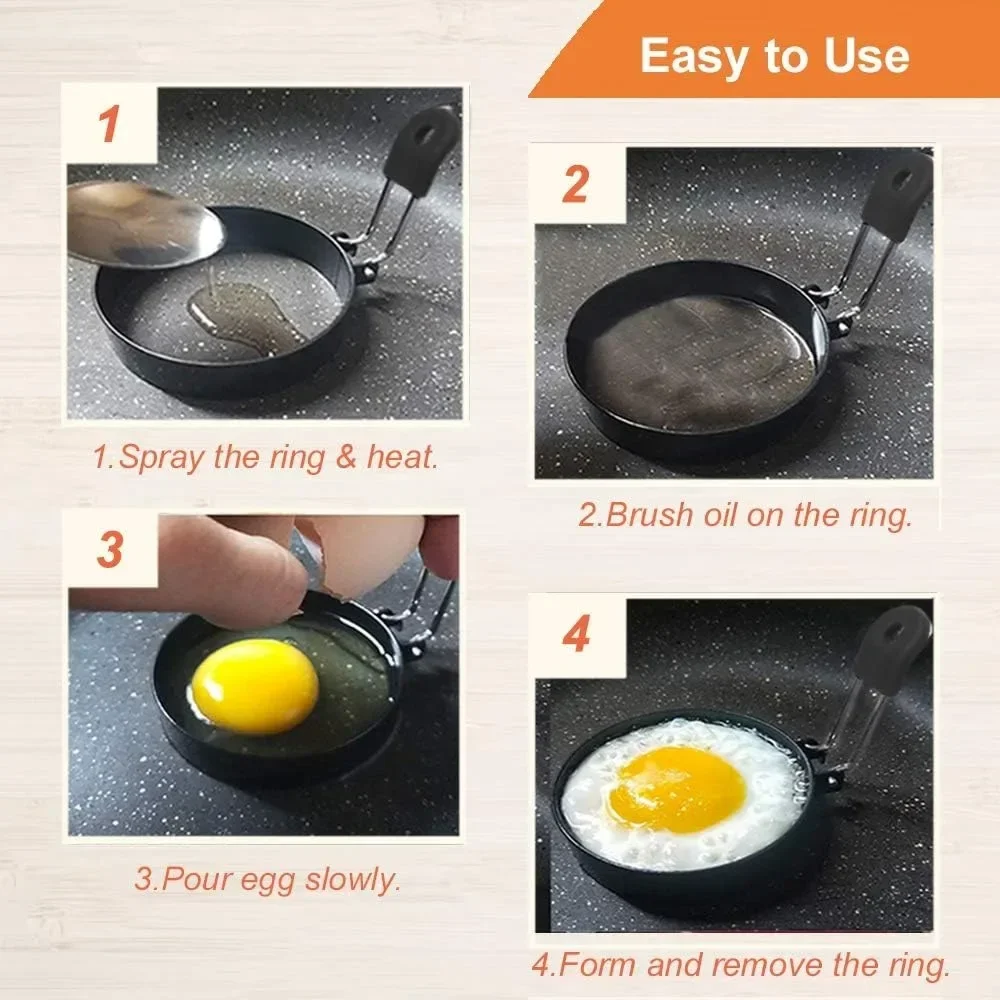 Anti-scald Egg Fried Ring Prof - Egg Separator Tool recension och pris