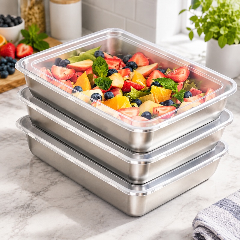 Triple Pack Stainless Steel Fo - Kitchen Gadgets Organizer recension och pris